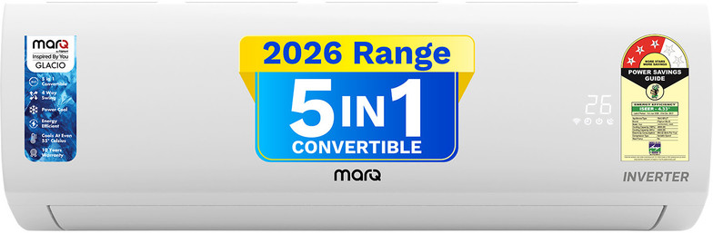 Marq By Flipkart 2026 Model 1.5 Ton 3 Star Split Inverter Ac (153Ipg26Wq) 8