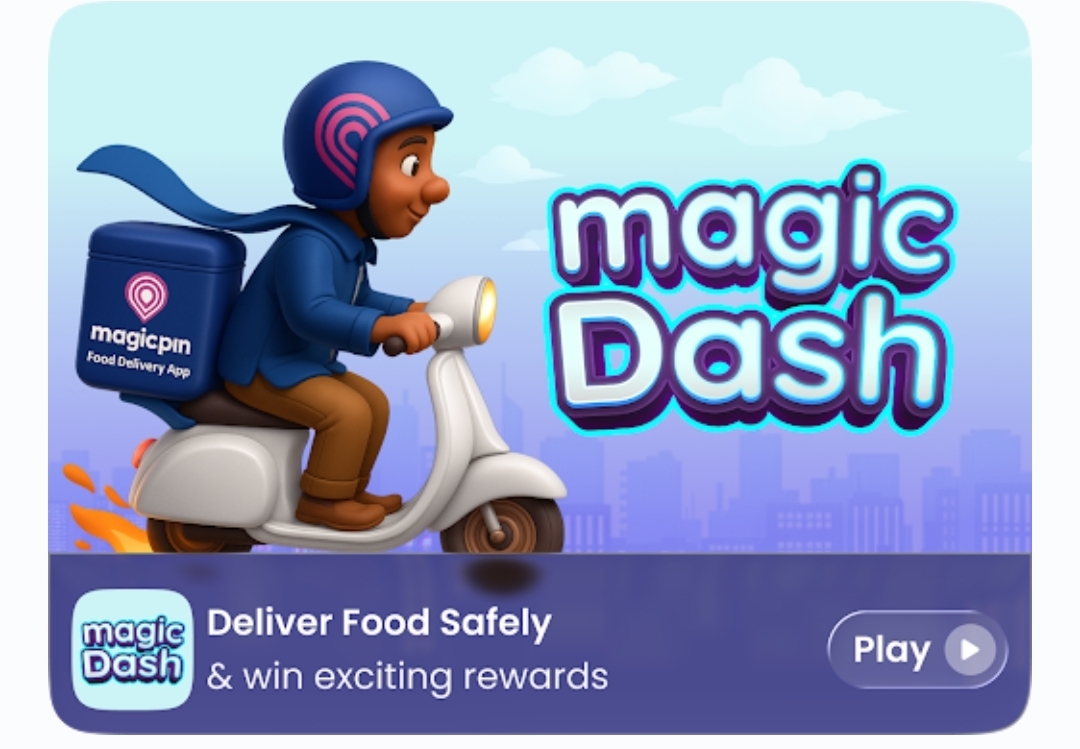 Magicpin Magic Dash Game Live Now! 1