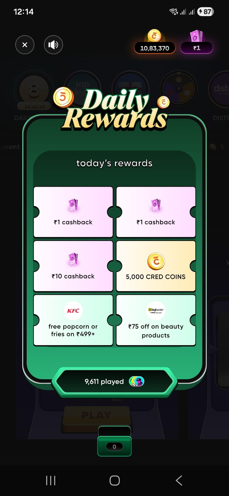 CRED Gift Card Deals of the Day β 29th May 2026 CRED Gift Card Deals of the Day β 29th May 2026