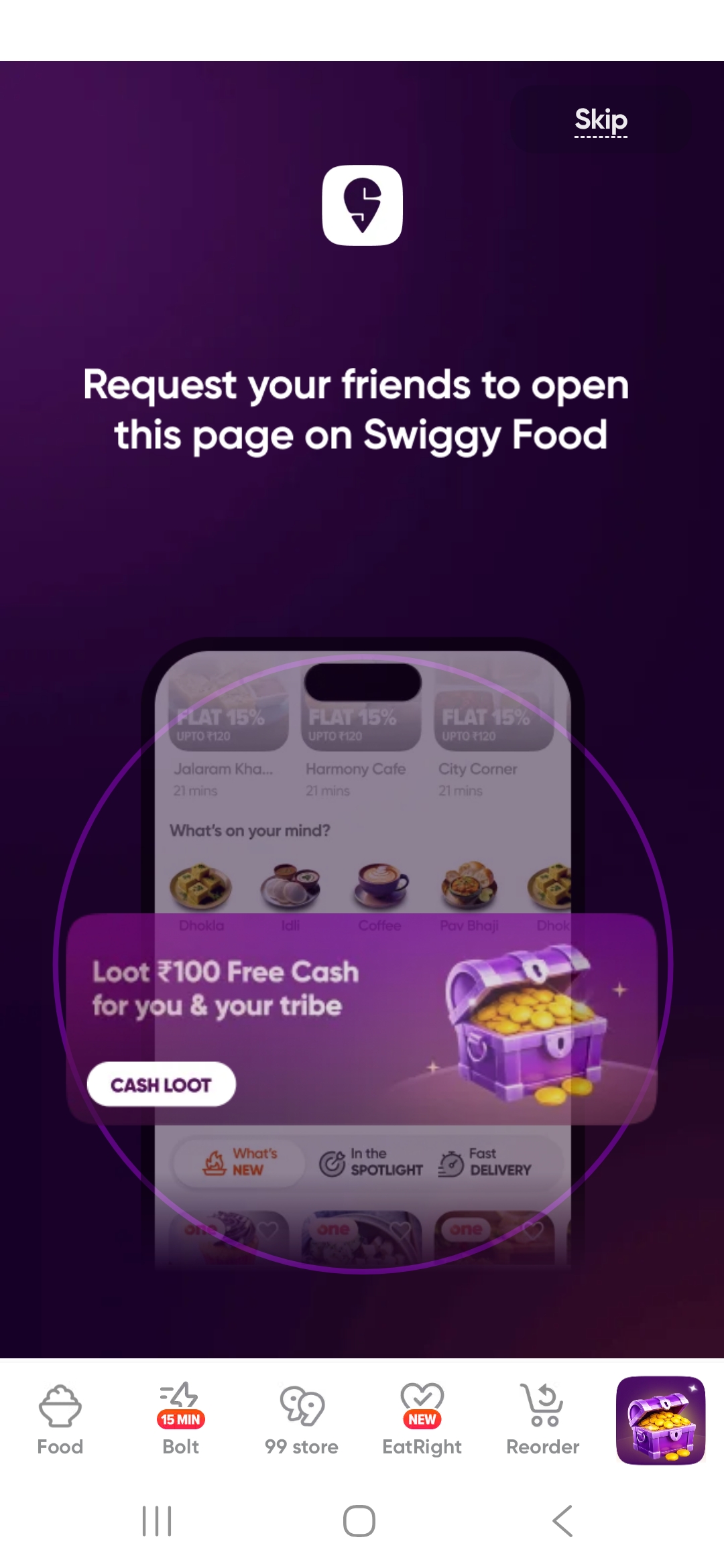 Swiggy Cash Loot - Loot Upto ₹100 Free Cash Instantly! 5 Swiggy Cash Loot - Loot Upto ₹100 Free Cash Instantly! 4