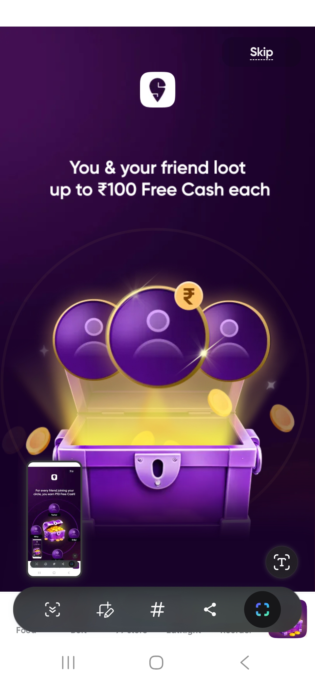 Swiggy Cash Loot - Loot Upto ₹100 Free Cash Instantly! 11 Swiggy Cash Loot - Loot Upto ₹100 Free Cash Instantly! 10