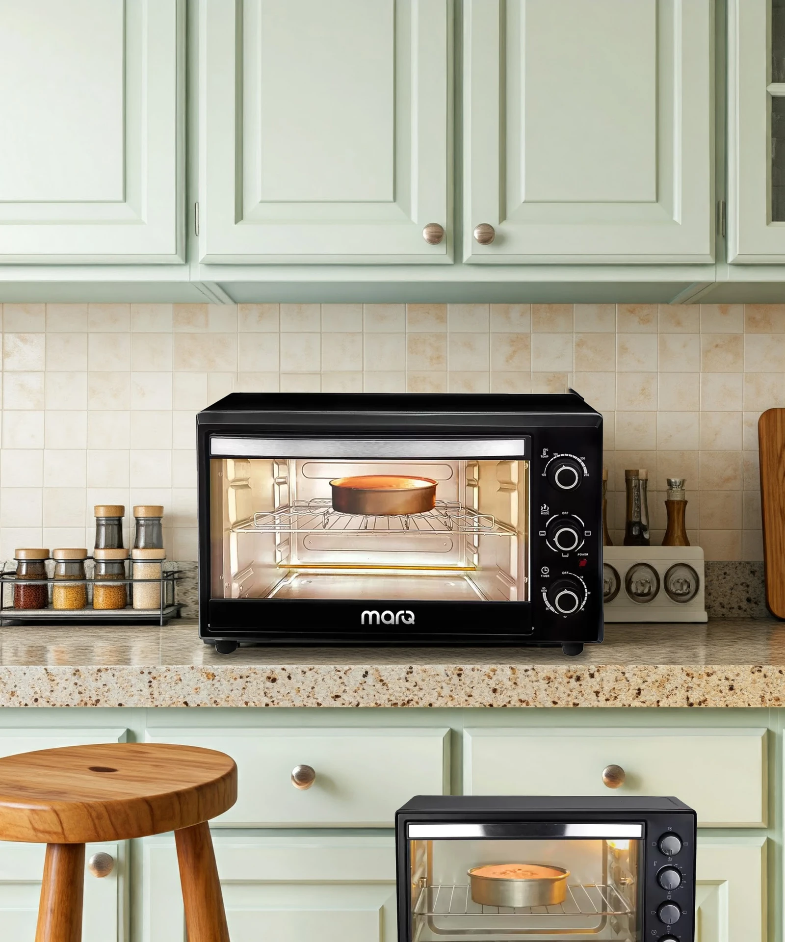 Marq 33-Litre Otg With 4 Skewers And Inbuilt Light 22