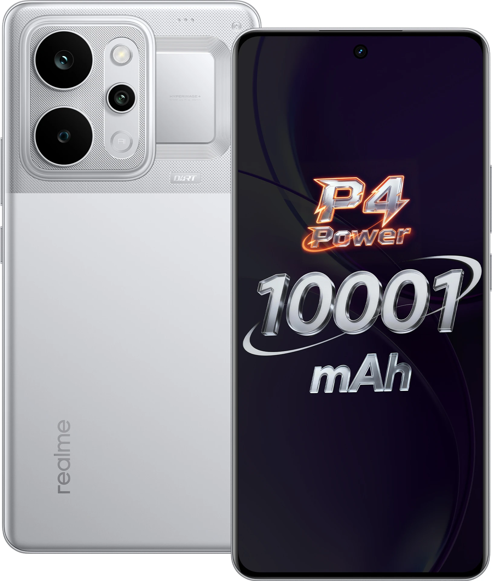 Realme P4 Power 5G (Transsilver, 128 Gb) (8 Gb Ram) 12