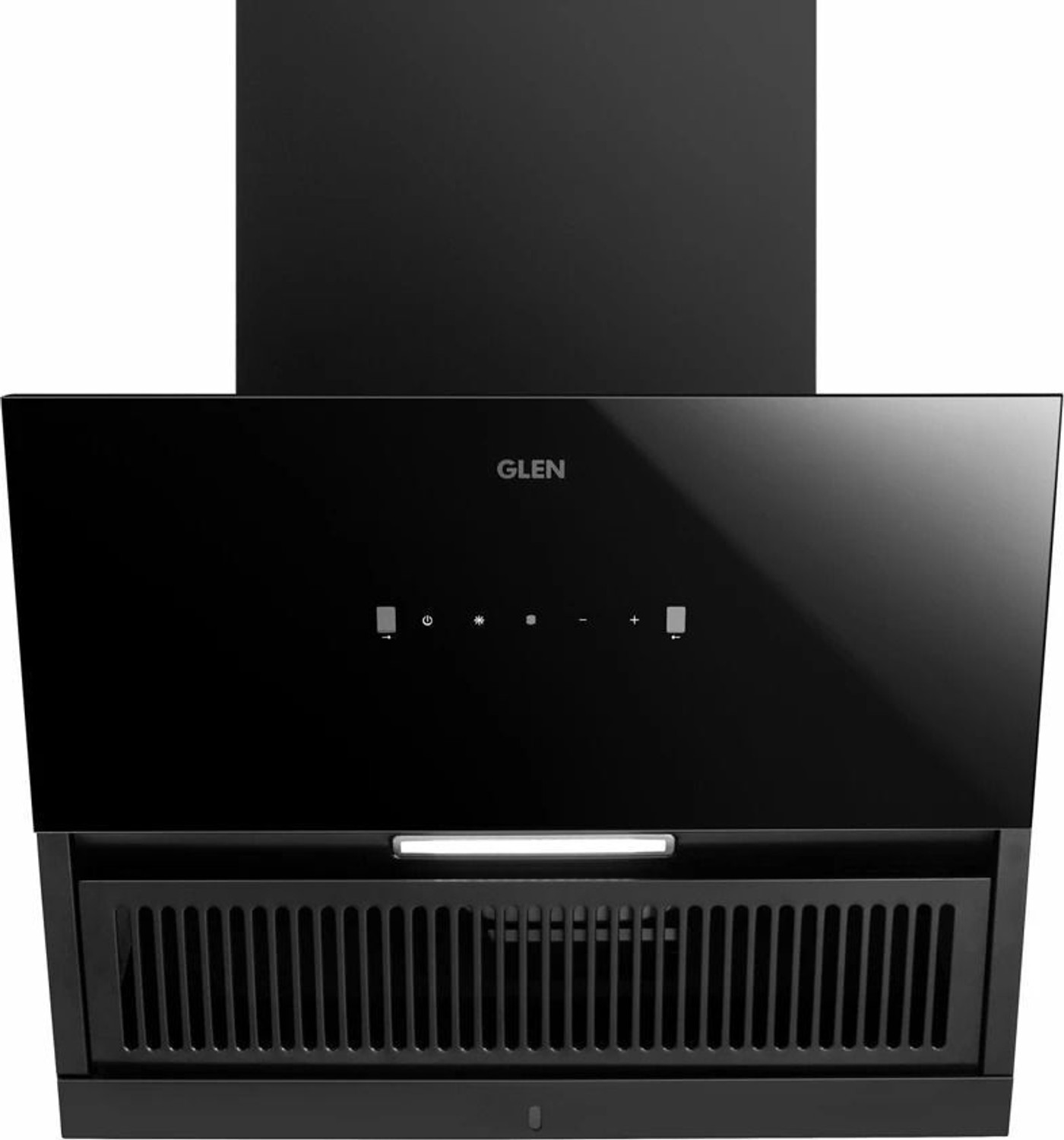 Glen Kara 60 Cm 1200 Cmh 60 Cm Slant Glass 60 Cm| Touch &Amp; Gesture Control| Autoclean| Filterless|Powerful Suction|Low Noise Auto Clean Chimney 1