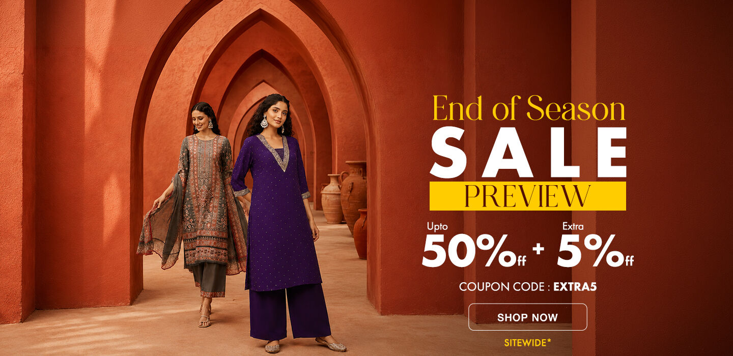Biba End of Season Sale preview – Upto 50% Off + Extra 5% Off