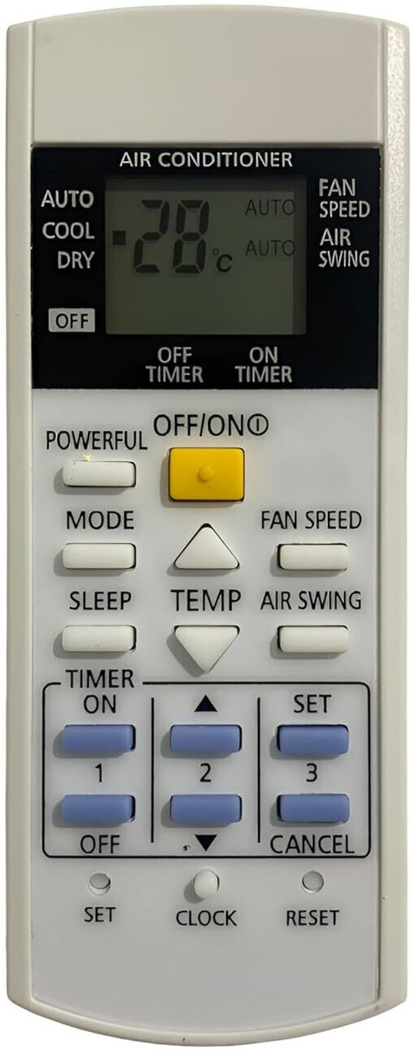 Hybite Ac Remote Compatible For Panasonic Ac Remote With Powerful Function Panasonic Ac Remote Controller 1