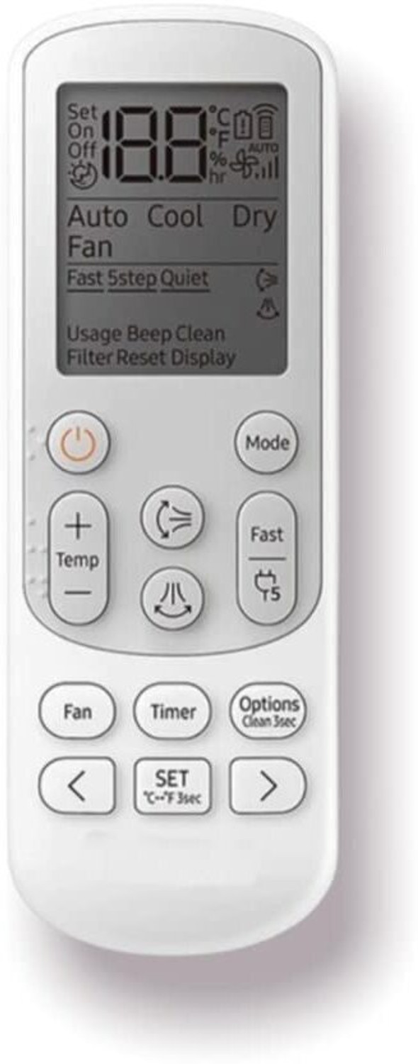 Hybite Air Conditioner Remote Compatible With Sam-Sung Window/Split Ac (Match Exisiting Remote Key By Key For Better Performance)Samsung Ac Remote Controller 1