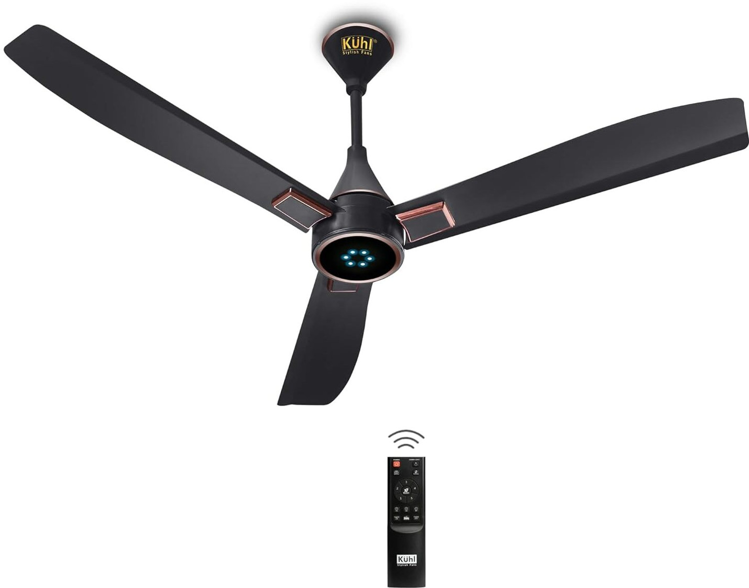 Kuhl Arctis A8 Bldc 65Percent Power Saving With 1 Year Warranty Bldc Motor With Remote 1200 Mm Ceiling Fan 1