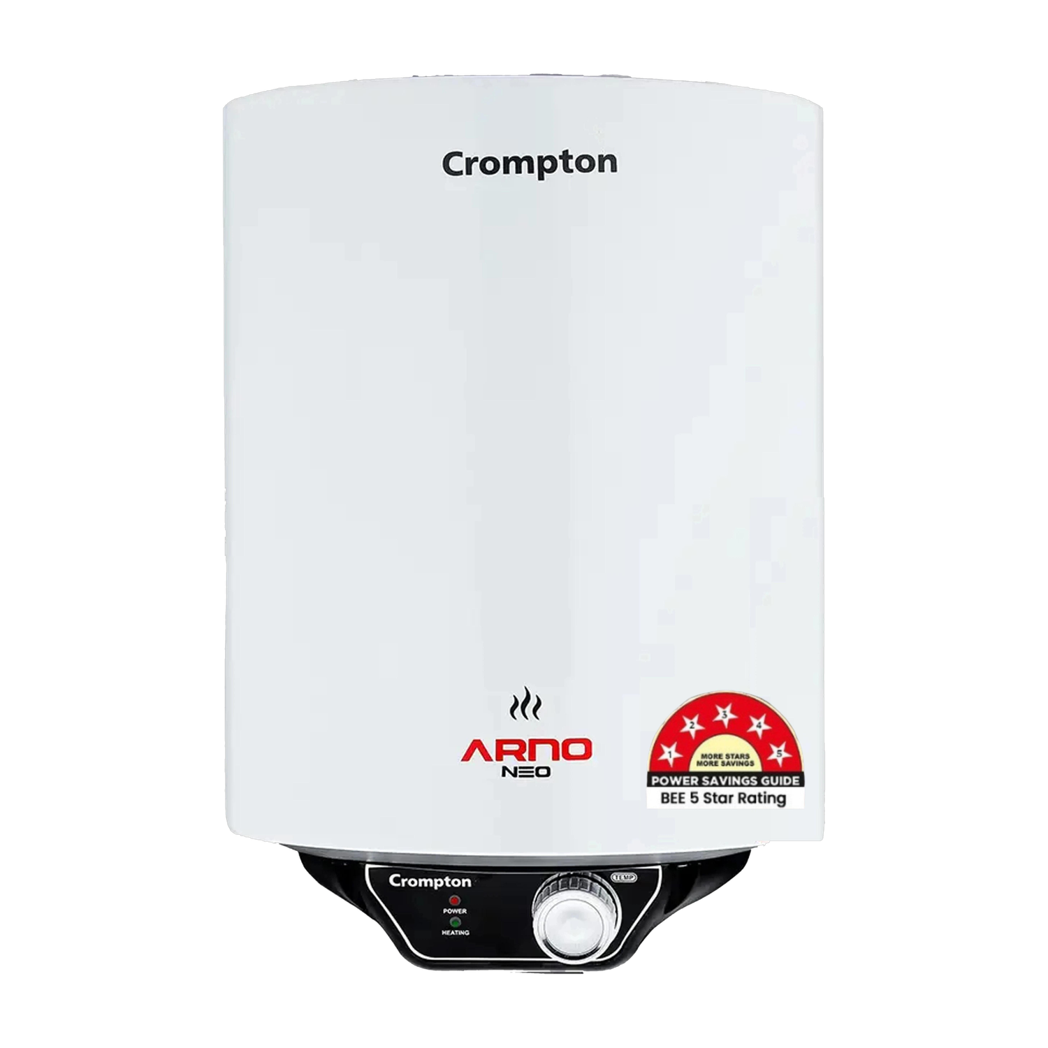 Crompton Aswh-3010 (Arno Neo 5S) 10 L Storage Water Geyser | 5 Star Bee Energy Rating 1