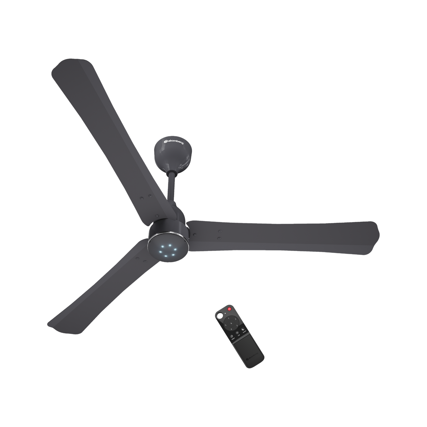 Atomberg Renesa Halo Smart|Voice Controlled|High Air Flow|Low Noise|Led Speed Indicator With 3 Year Warranty Bldc Motor With Remote 1200 Mm Ceiling Fan 1