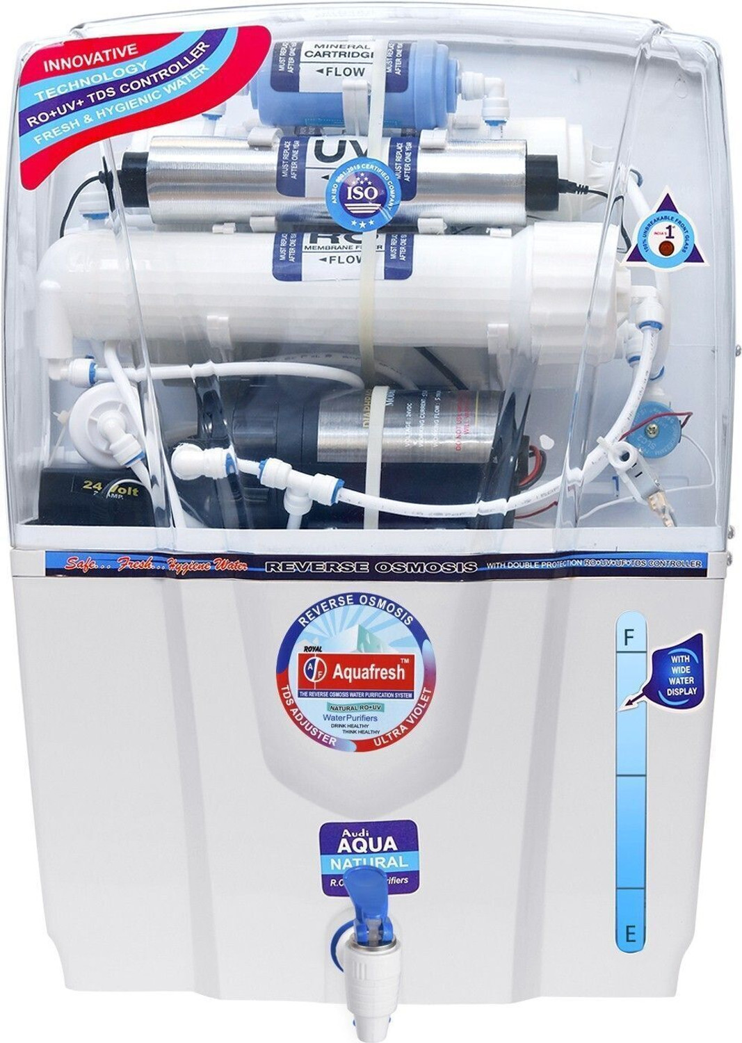 Aqua Fresh New Epicaqua Adjuster 15 L Ro + Uv + Uf + Tds Control Water Purifier 1