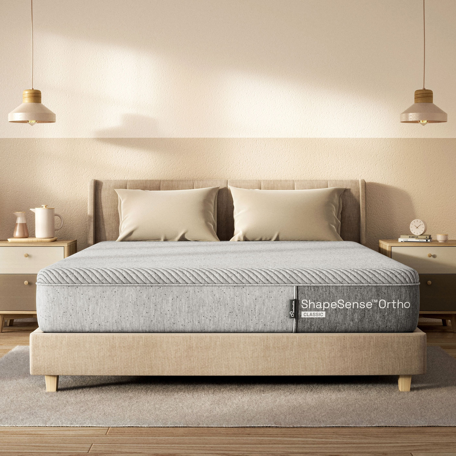 Wakefit ShapeSense Orthopedic Classic Memory Foam 6 inch Single High Resilience (HR) Foam Mattress