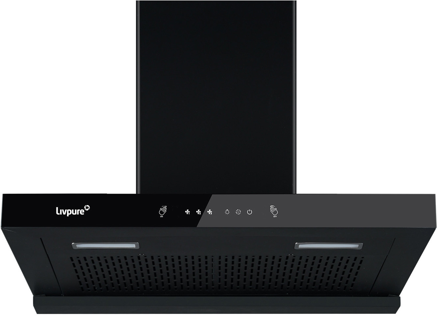 Livpure Evora-90 1450 Cmh 90 Cm T-Shape 90 Cm | 10 Years Motor Warranty| Heat Autoclean| Gesture Control|Filterless| Powerful Suction | Low Noise Auto Clean Chimney 5