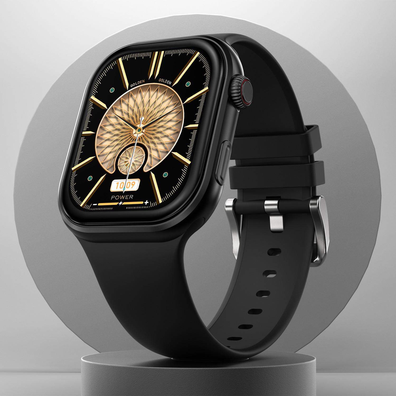 Fire-Boltt Brillia 51.3Mm (2.02 Inch) Largest Amoled Display,Bluetooth Calling Ai Assistant Smartwatch 1