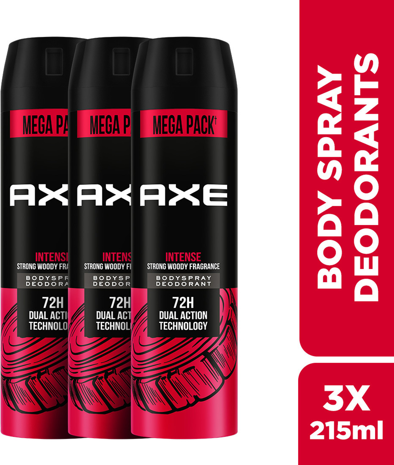 AXE intense Body Spray - For Men