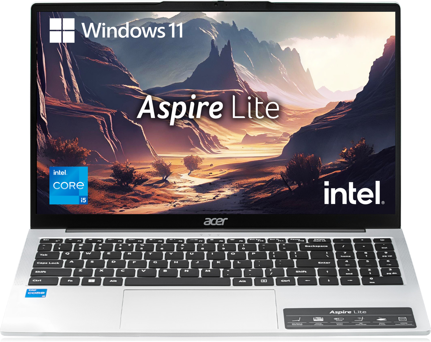 Acer Aspire Intel Core i5 12th Gen 12450H - (12 GB/512 GB SSD/Windows 11 Home) AL15-52H Thin and Light Laptop