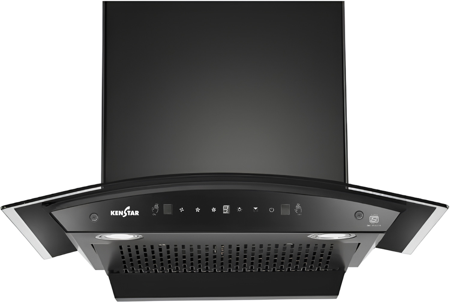Kenstar Venti Pro Curve 60Cm 1300 Cmh 60 Cm | Filterless | Touch Control | Motion Sensor | Energy Efficient Led Light | Powerful Suction | Auto Clean Chimney 1