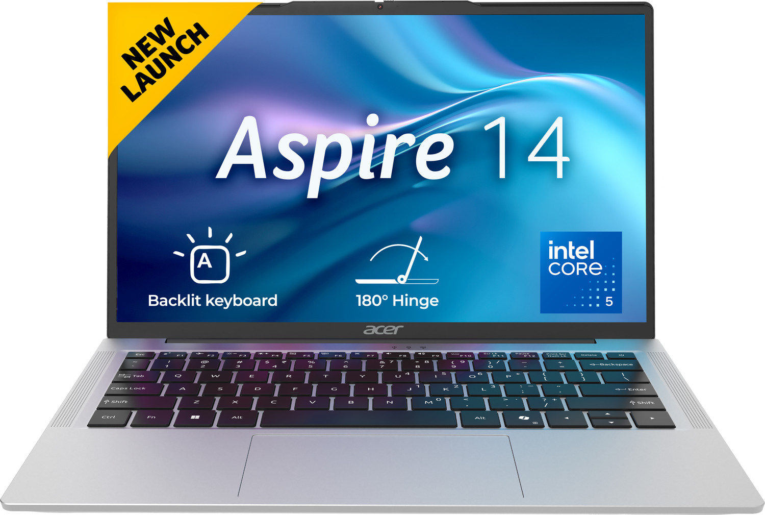 Acer Aspire 14 Office 2024 + M365 Basic (i5 14th Gen) Intel Core 5 210 H - (16 GB/512 GB SSD/Windows 11 Home) AS14H-53 Notebook