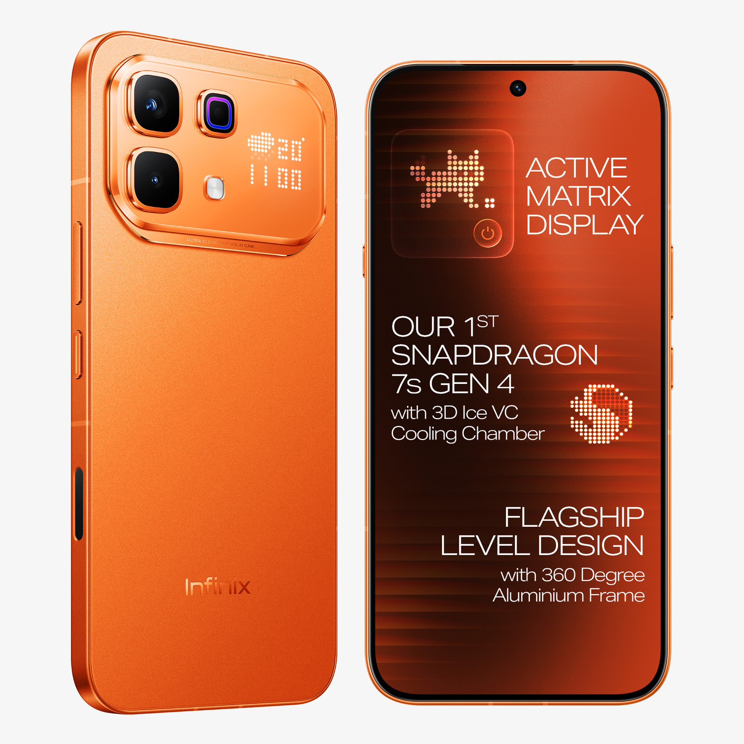 Infinix NOTE 60 Pro (Solar Orange, 128 GB)