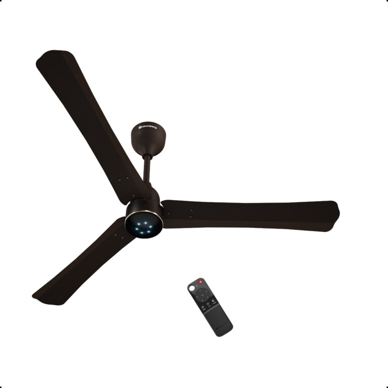 Atomberg Renesa Halo Smart|Voice Controlled|High Air Flow|Low Noise|Led Speed Indicator With 3 Year Warranty Bldc Motor With Remote 1200 Mm Ceiling Fan 3