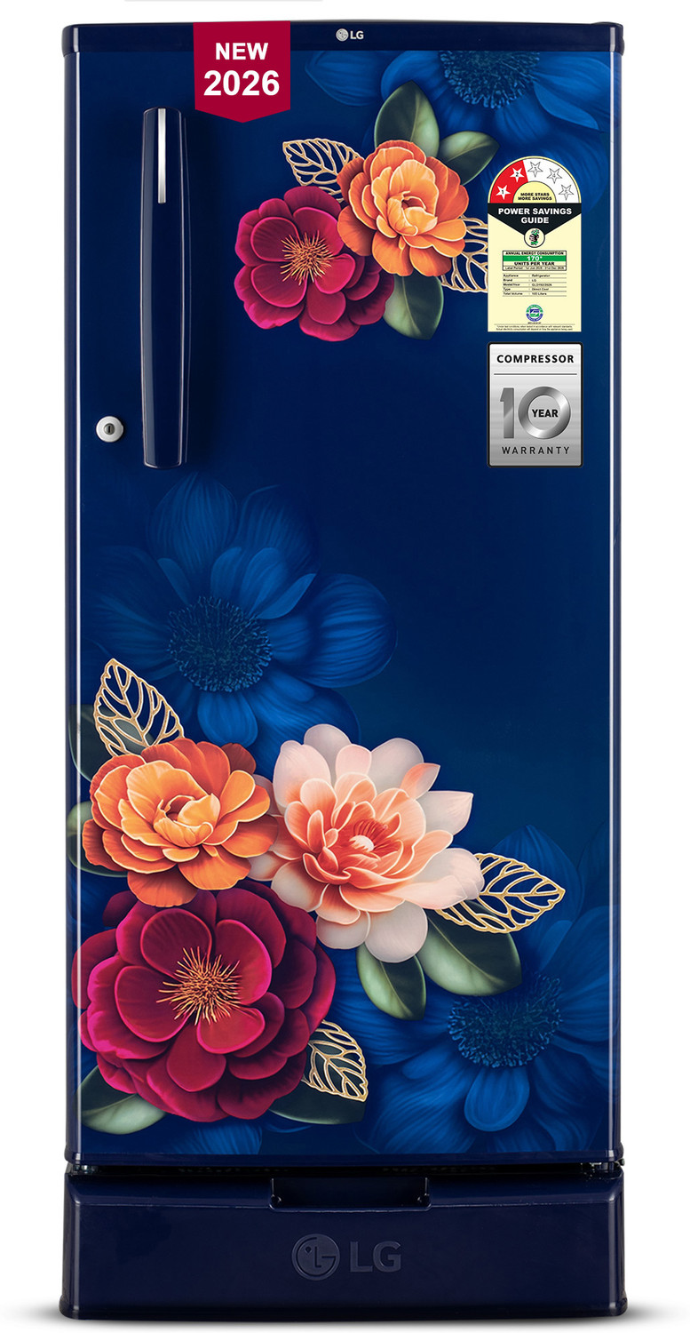 Lg 185 L Direct Cool Single Door 2 Star Refrigerator With Base Drawer 1
