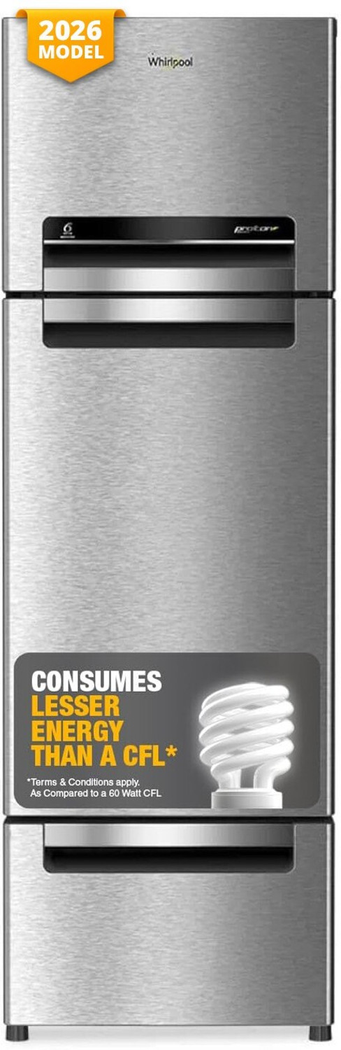 Whirlpool 215 L Frost Free Triple Door Refrigerator 5