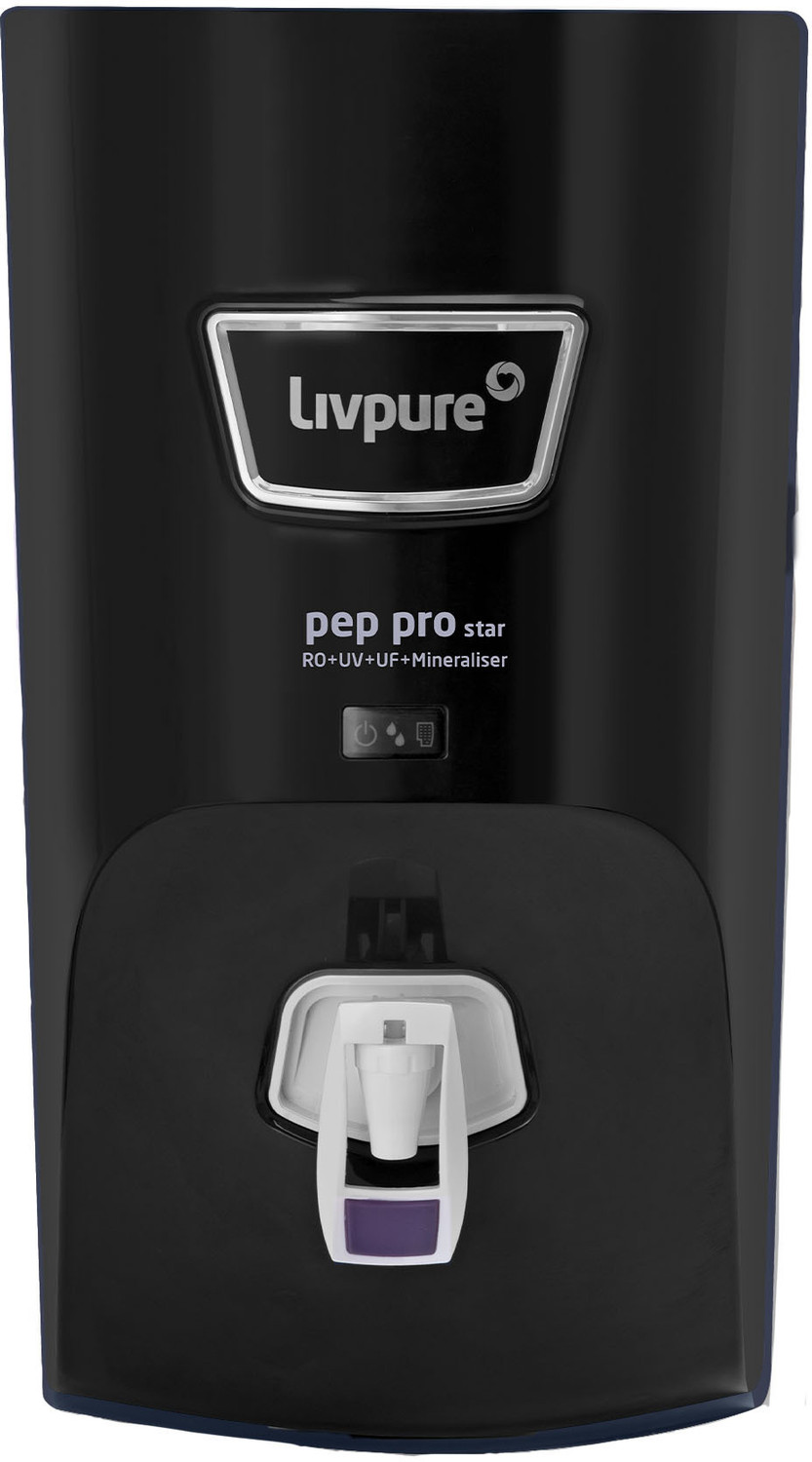 Livpure Liv-Pep-Pro-Star-Black 7 L Ro + Uv + Uf + Minerals Water Purifier 1