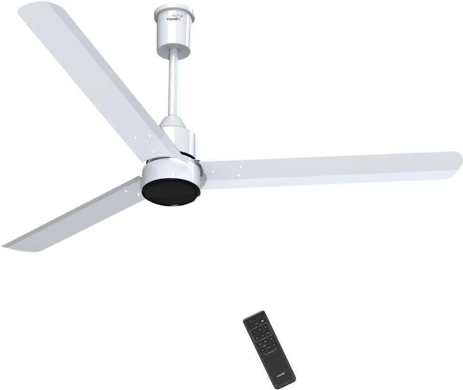 V-Guard Zenair With 24 Months Warranty Bldc Motor With Remote 1200 Mm Ceiling Fan 1
