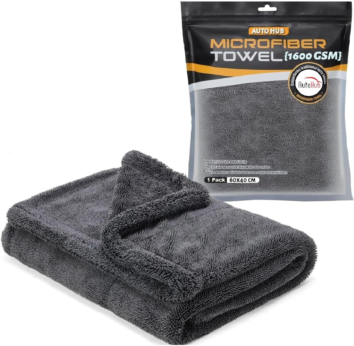 Auto Hub Microfiber Vehicle Washing Cloth 1