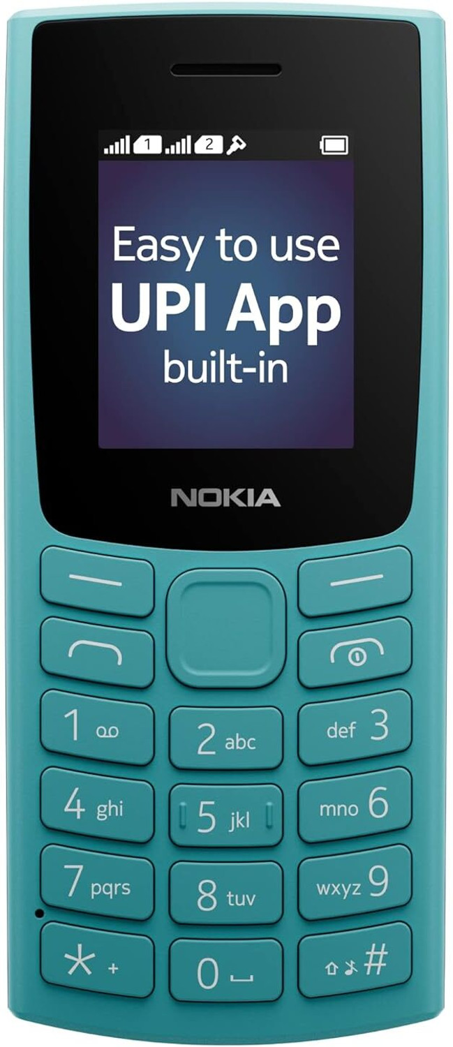 Nokia 105 Dual Sim Keypad Phone With Built-In Upi Payments 1