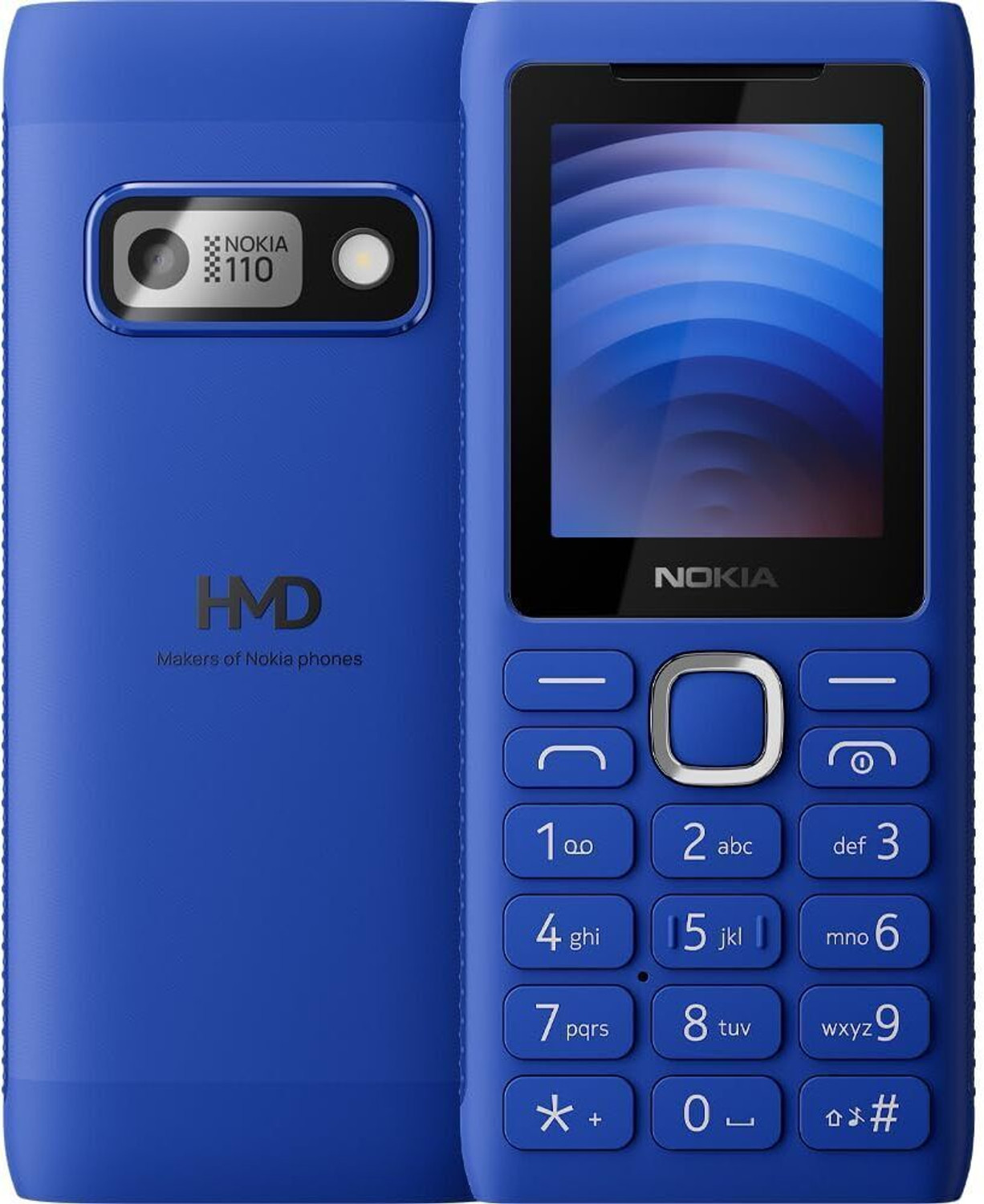 Nokia 110 Power Keypad Phone,Dual Sim, Camera, Long Lasting Battery,Phone Talker 1