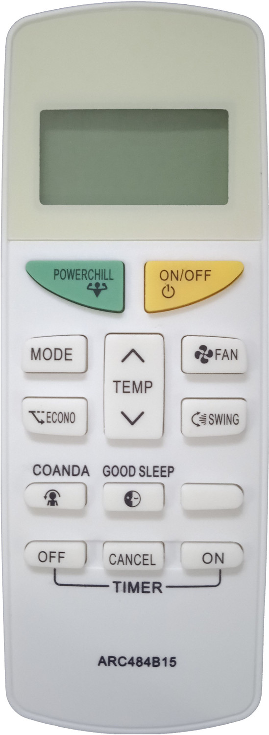 Lipiworld 132H Arc484B15 Ac Remote Control (Old Remote Exactly Same Remote Will Only Work) Compatible For Daikin Ac Remote Controller 3
