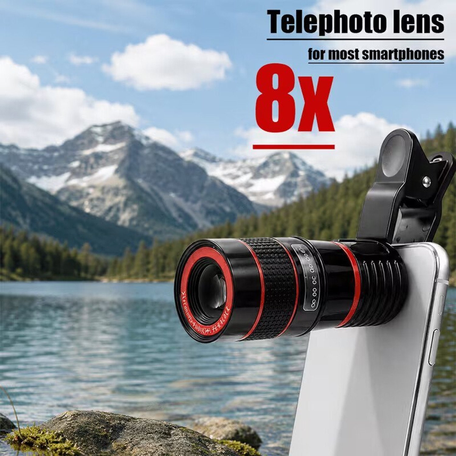Bbd Kitchen Shop 8X Telephoto Mobile Phone Lens Mobile Phone Lens 1