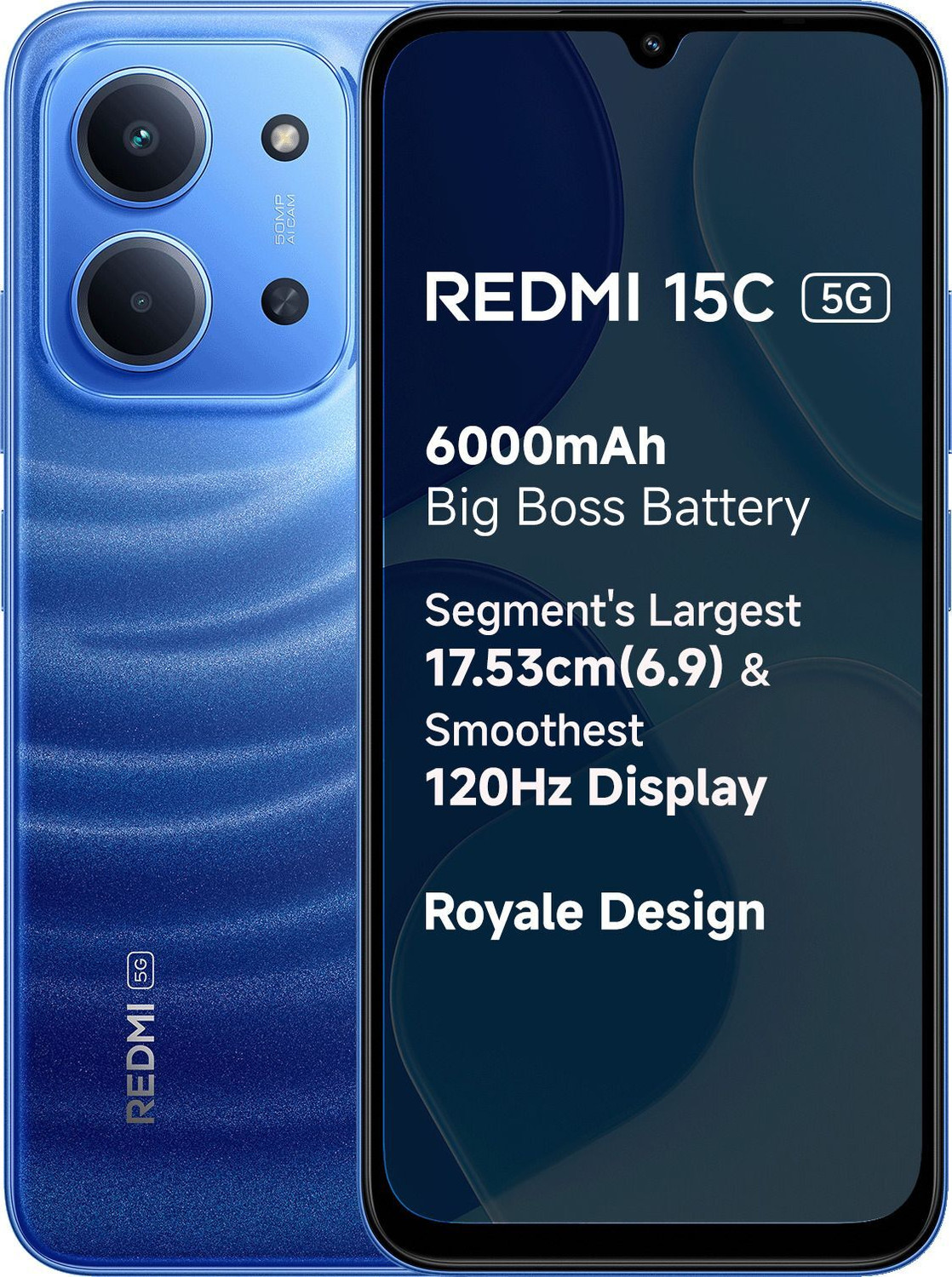 Redmi 15C 5G (Moonlight Blue, 128 Gb) 1
