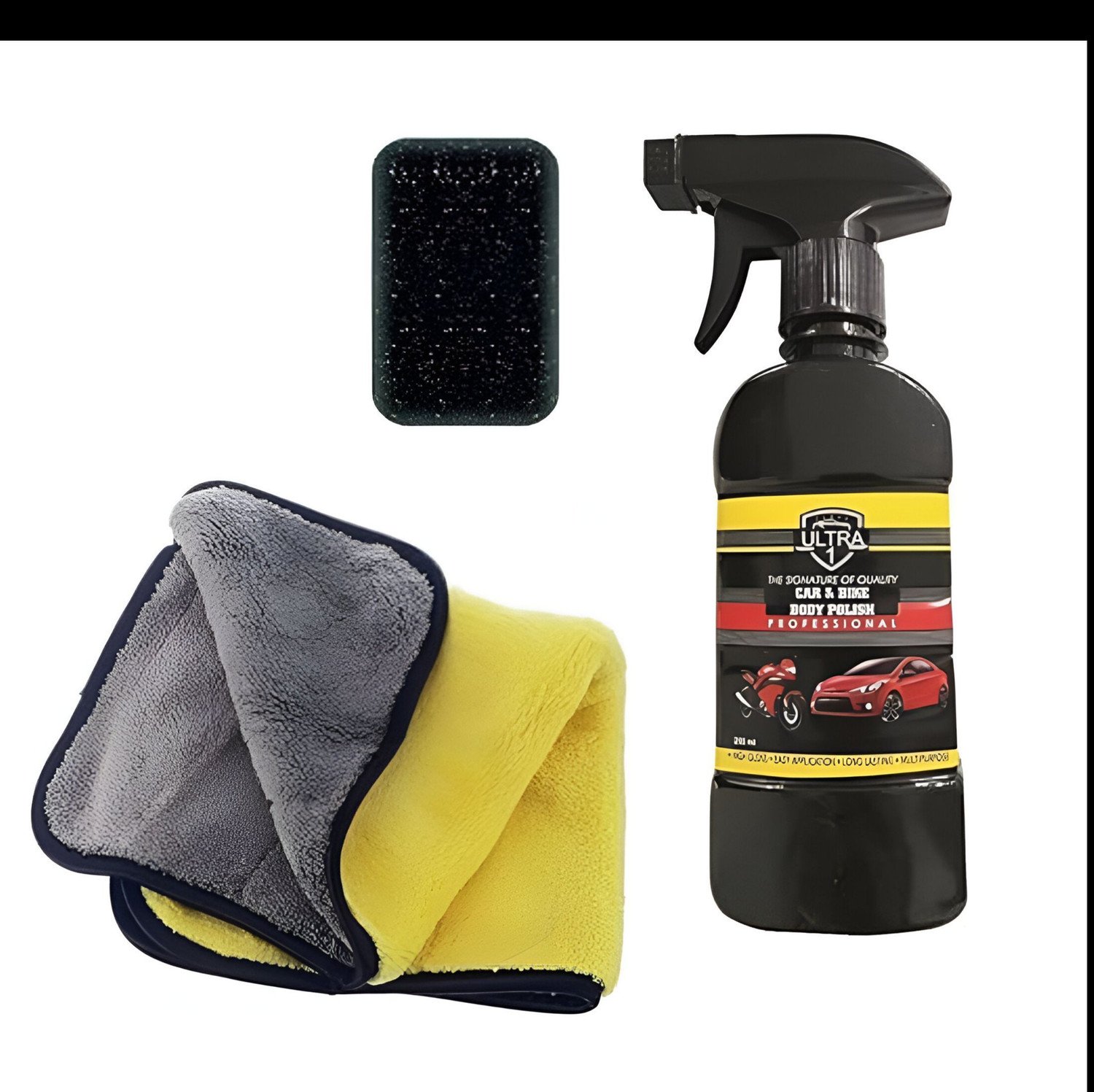 Abhi Liquid Car Polish For Headlight, Dashboard, Exterior 57