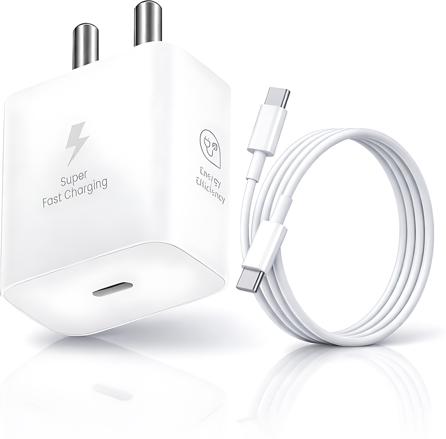Mak 25 W Supercharge 3 A Wall Charger For Mobile With Detachable Cable 1