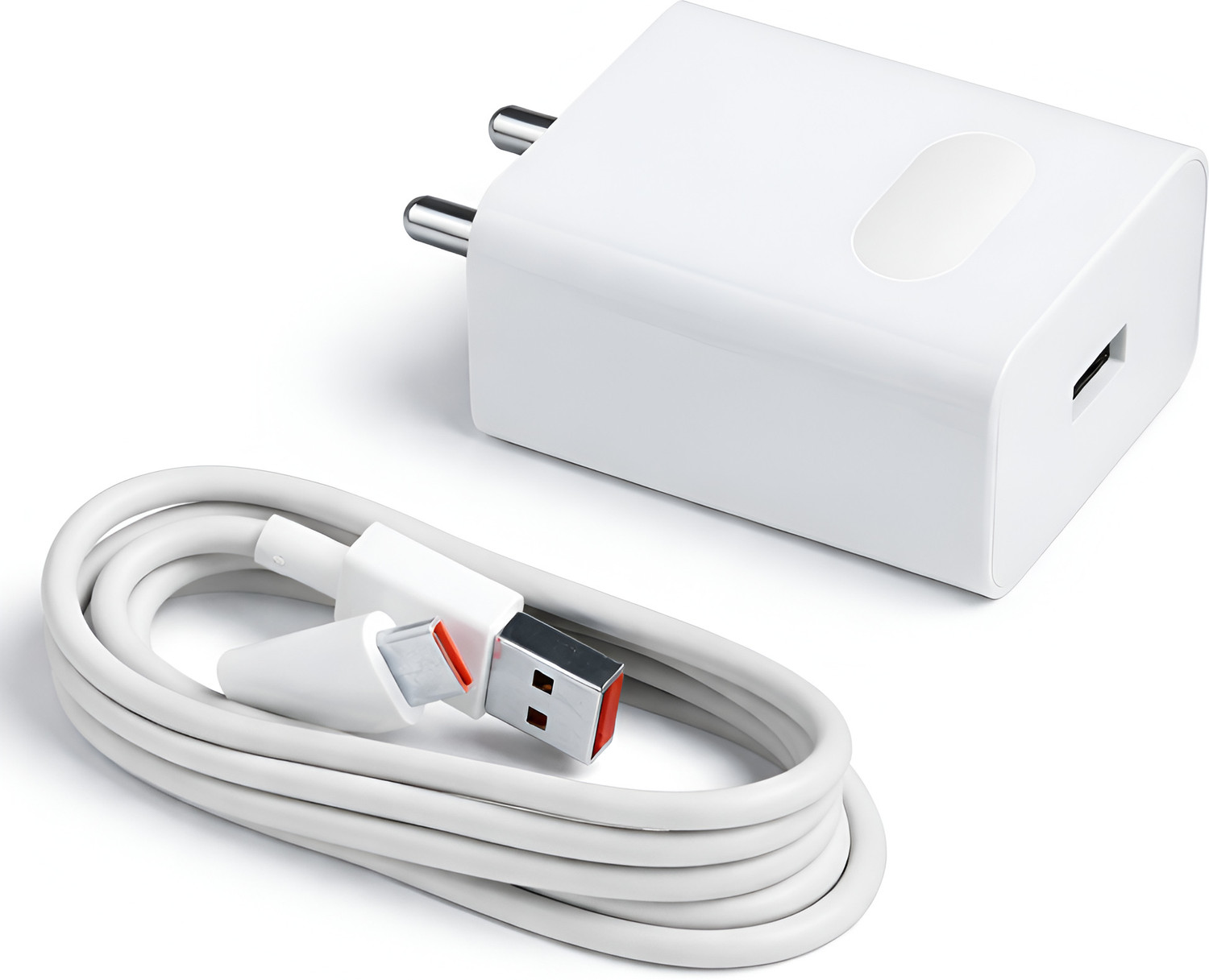 Mak 33 W Turbopower 2.0 4 A Wall Charger For Mobile With Detachable Cable 1