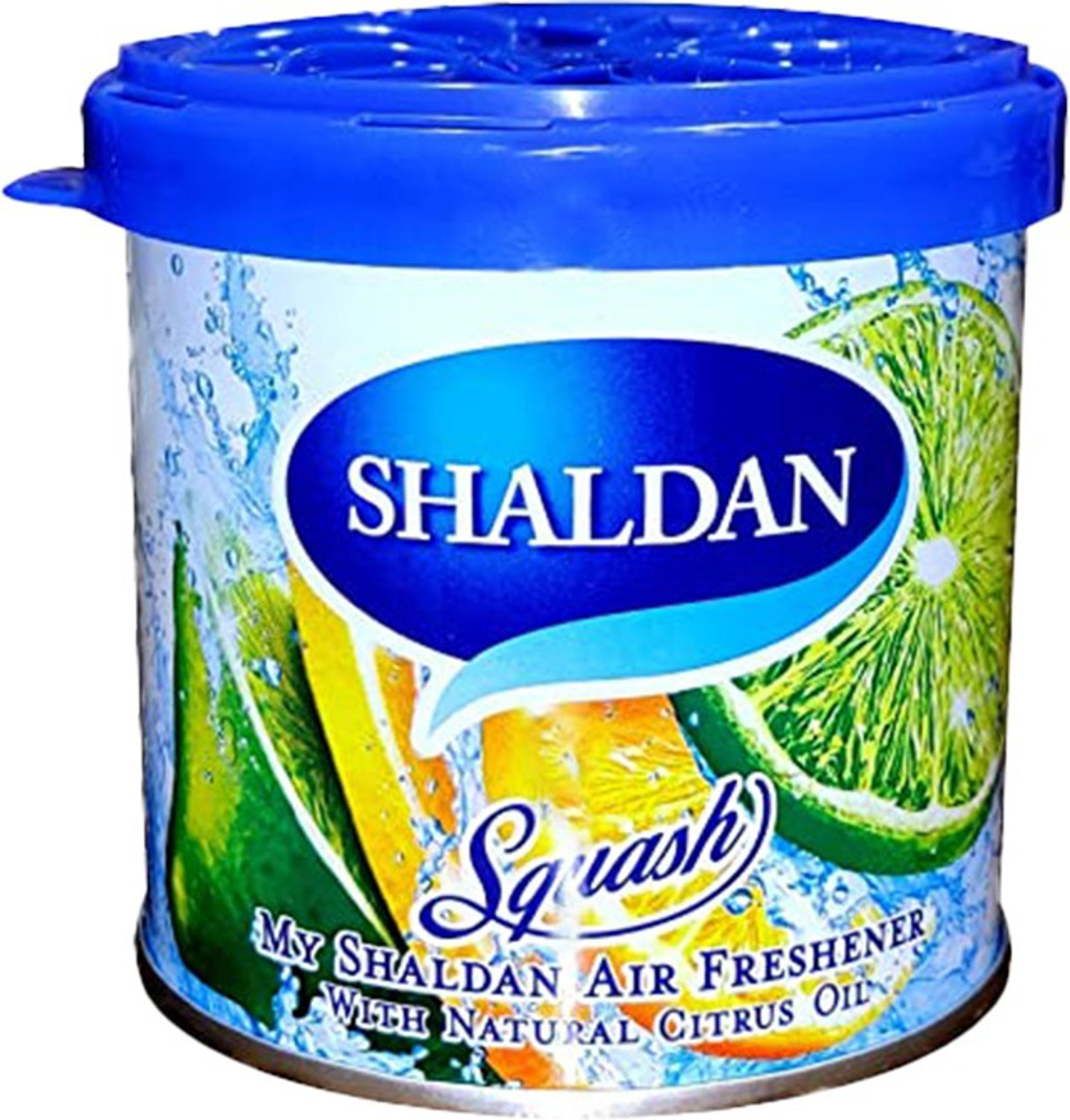 My Shaldan Squash Air Freshner With Natural Citrus Oil ( 80Gm ) Portable Car Air Purifier 3