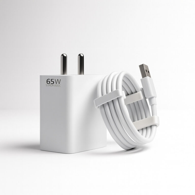 Clat 65 W Supervooc 6 A Wall Charger For Mobile With Detachable Cable 9