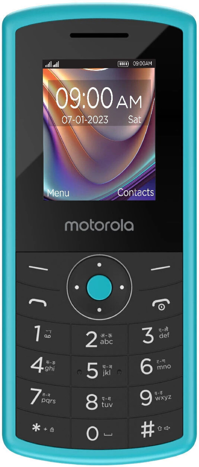 Motorola A10V Ds Keypad Phone With Voice Feature|800 Mah Battery|Wireless Fm Recording 1