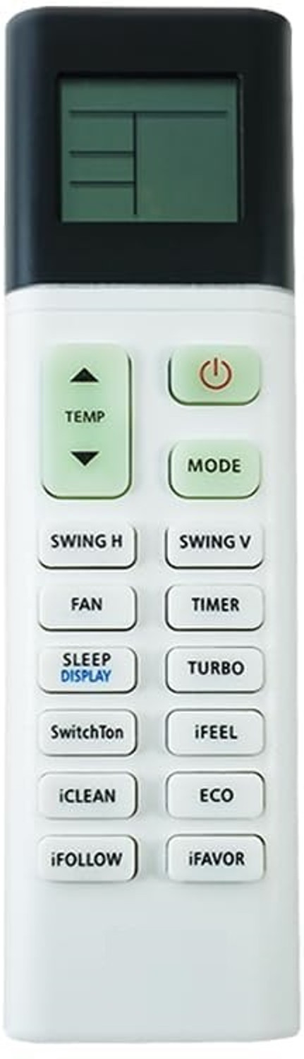 Tizoq Remote Control Compatible For Kelvinator Ac (Ac-1730) Kelvinator Ac Remote Controller 1