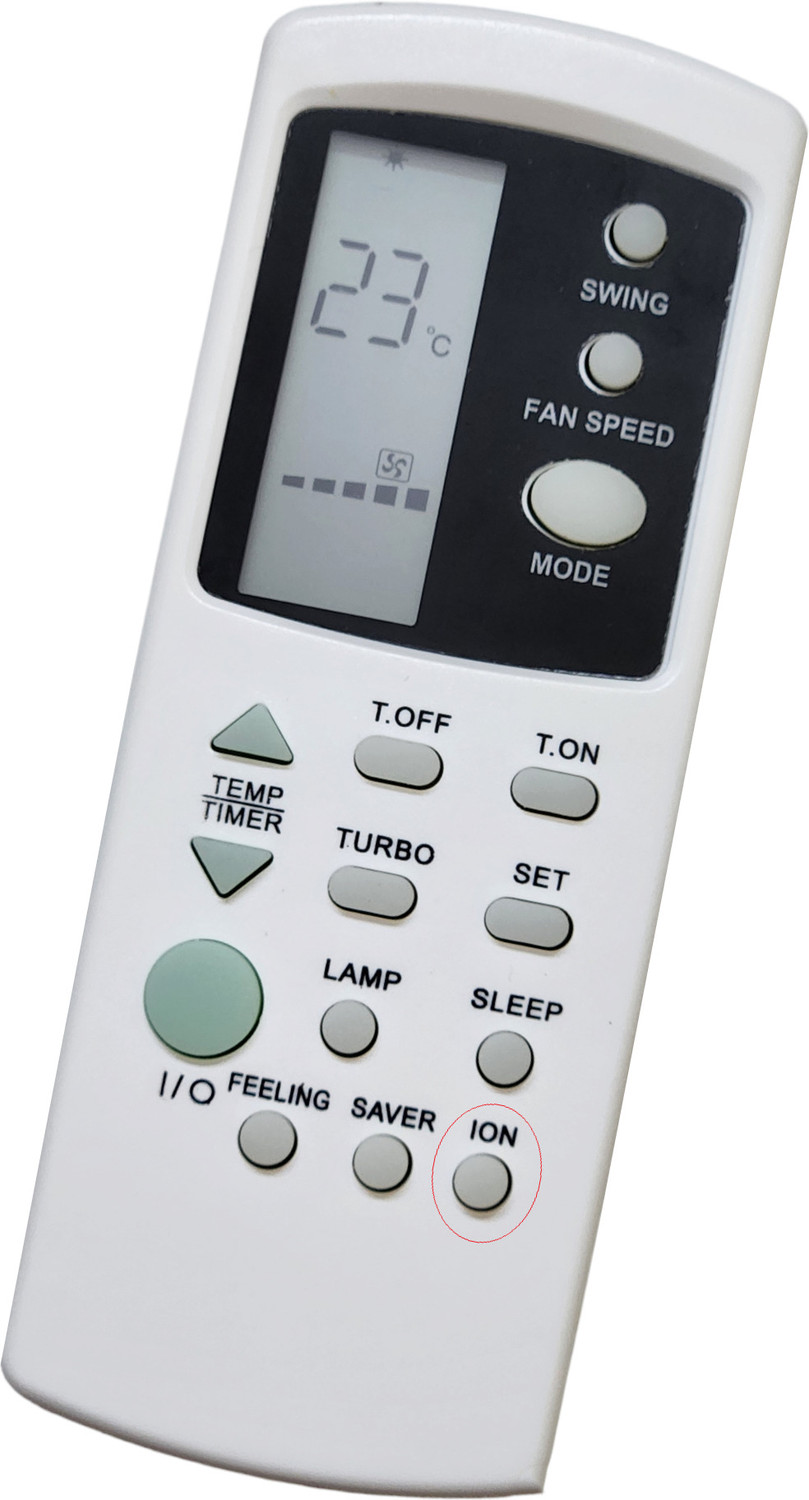 Ernil Ac Remote Compatible For Voltas Split/Window Ac 31A (With Ion Button)(Exactly Same Remote Will Only Work) Remote Controller 59