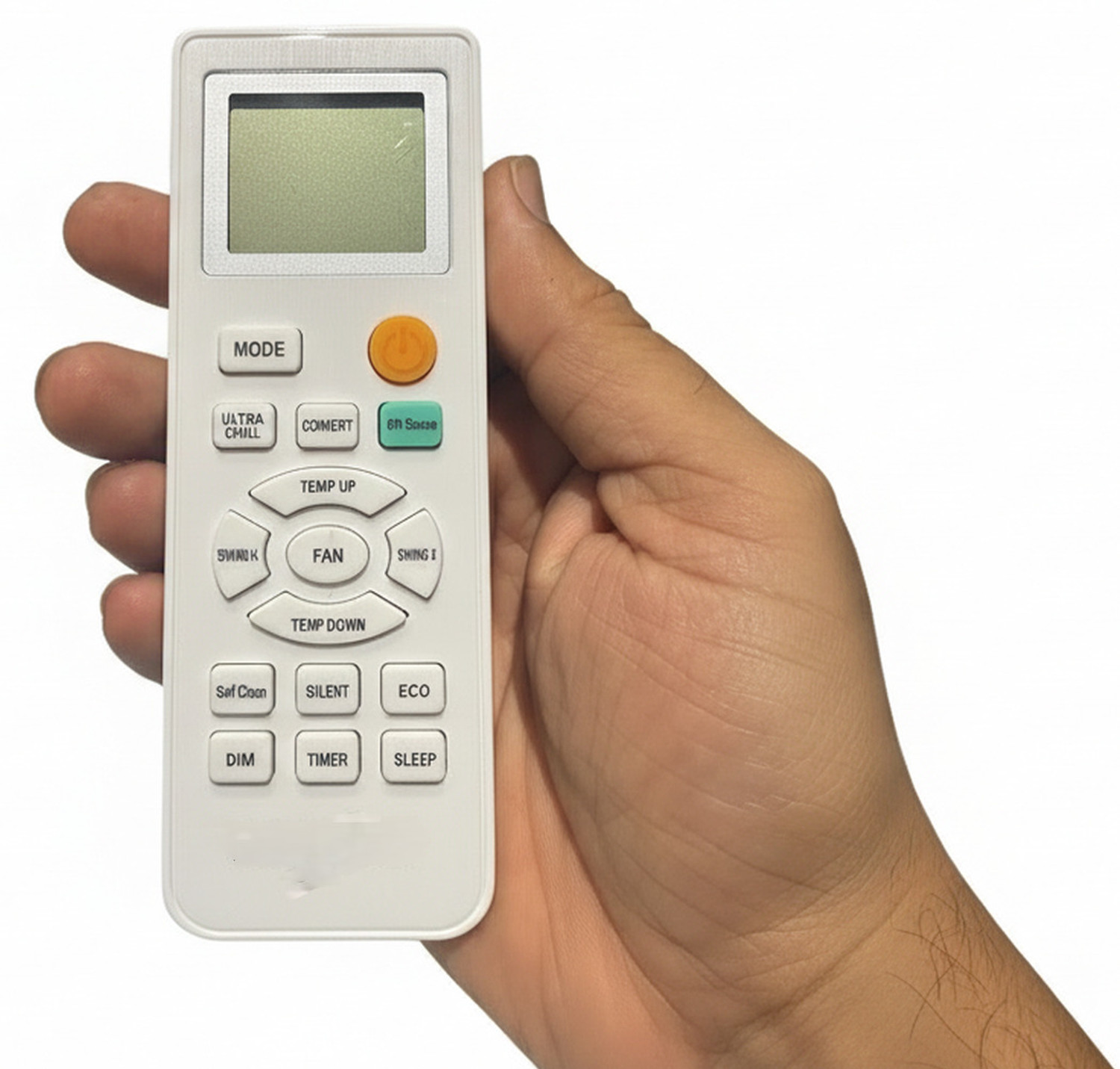 Hybite Ac Remote Compatible For Whirl Pool Split/Window Ac (Old Remote Must Be Exact Same As This Remote)Whirlpool Remote Controller 1