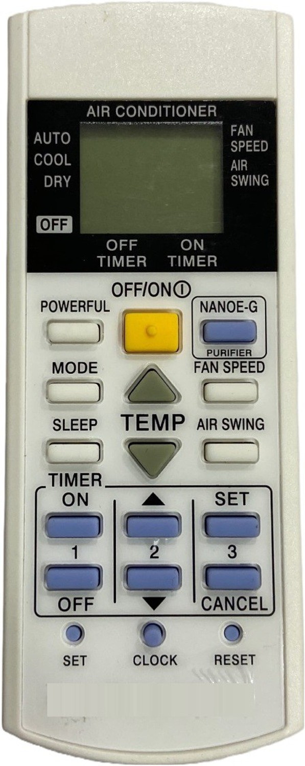 Shieldguard Ac Remote Control No. 452 With Nanoe-G Function Compatible For Ac Panasonic Remote Controller 11