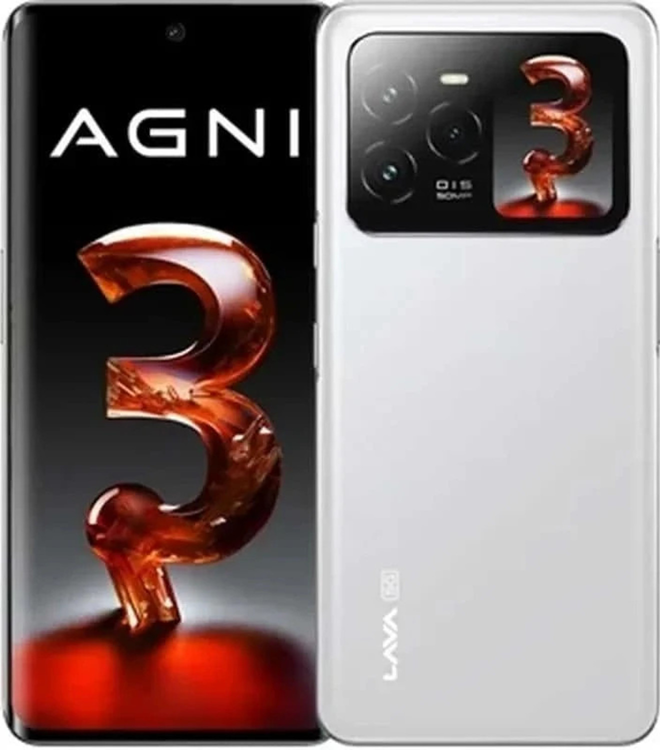 Lava Agni 3 5G (Pristine Glass, 128 Gb) 1