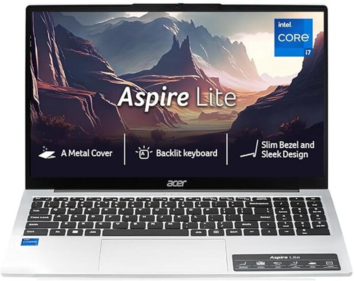 Acer Aspire Lite Intel Core I7 12Th Gen 12650H - (16 Gb/1 Tb Ssd/Windows 11 Home) Al15-52H Thin And Light Laptop 3