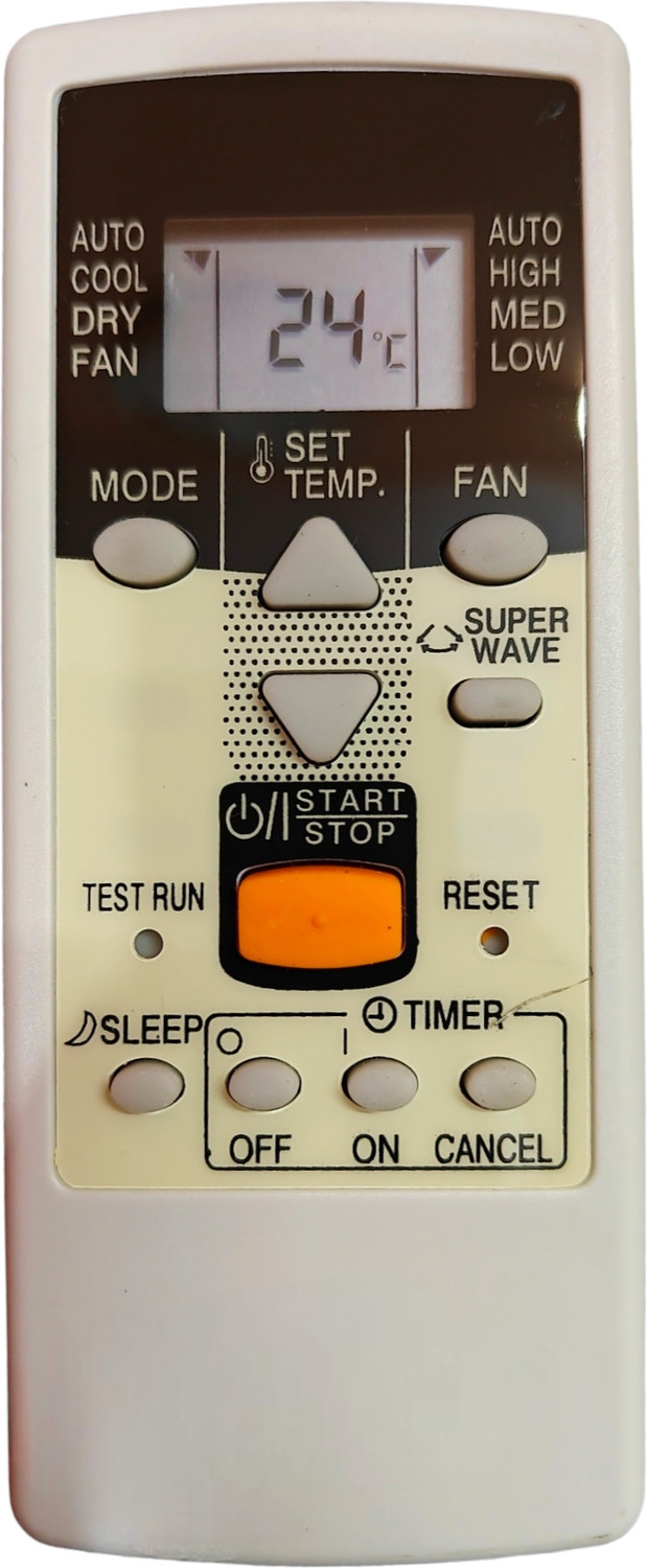 Ehop Ar-Rcd2E Compatible Remote Control For Window Ac 2Ton O General Remote Controller 7
