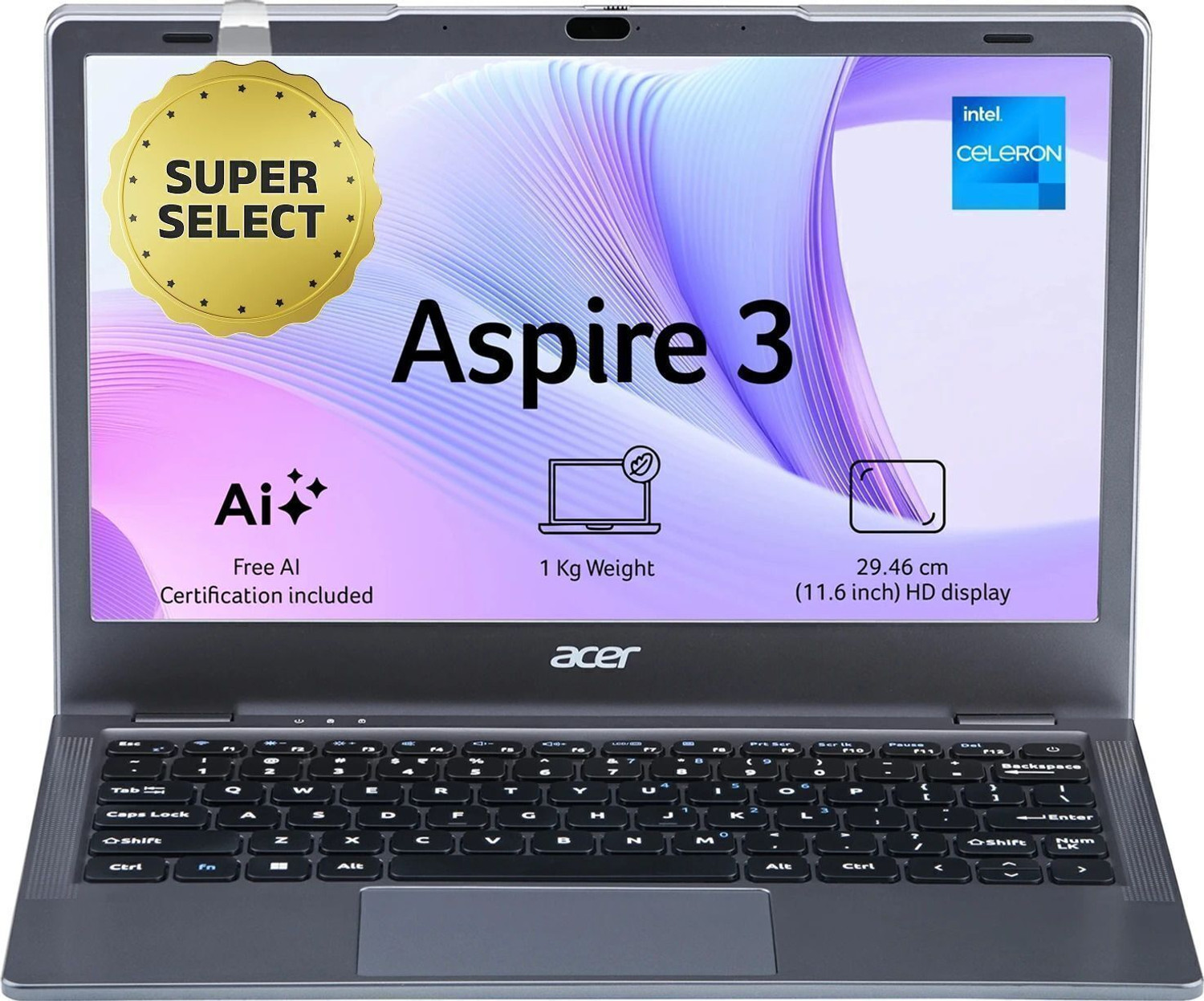Acer Aspire 3 Intel Celeron Dual Core - (8 Gb/512 Gb Ssd/Windows 11 Home) A311-45 Thin And Light Laptop 35