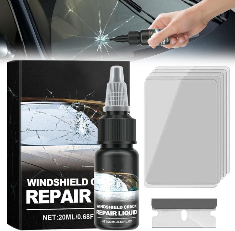 Glassfix Car Windscreen Repair Kit,Car Windshield Crack Scratch Resin Repair Tool Windshield Repair Kit 3