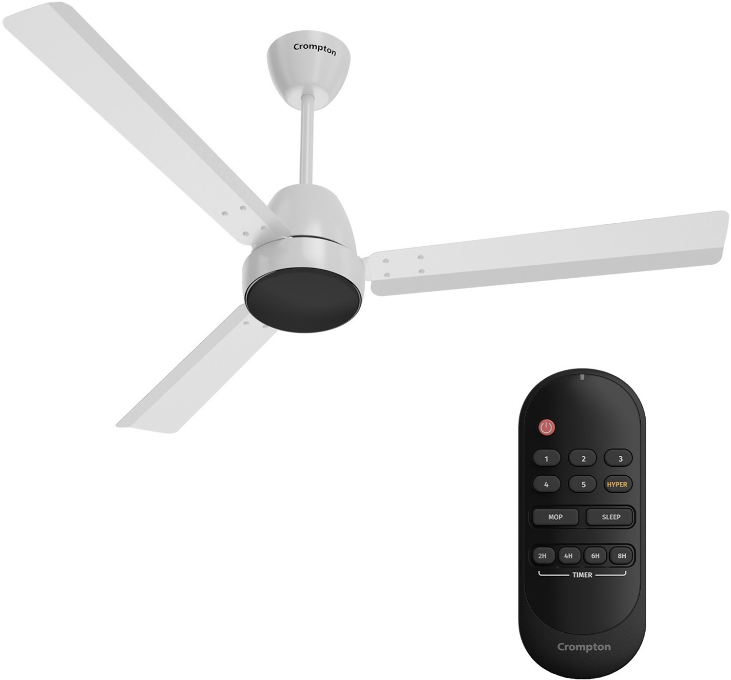 Crompton Energion Nucleoid Bldc Technology Remote Control High Air Delivery With 4 Year Warranty Energy Saving 1200 Mm Ceiling Fan 5